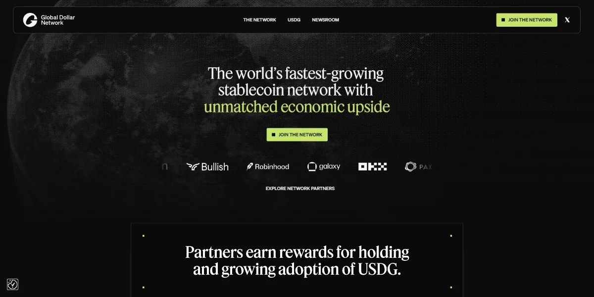 Global Dollar USDG 대표 이미지