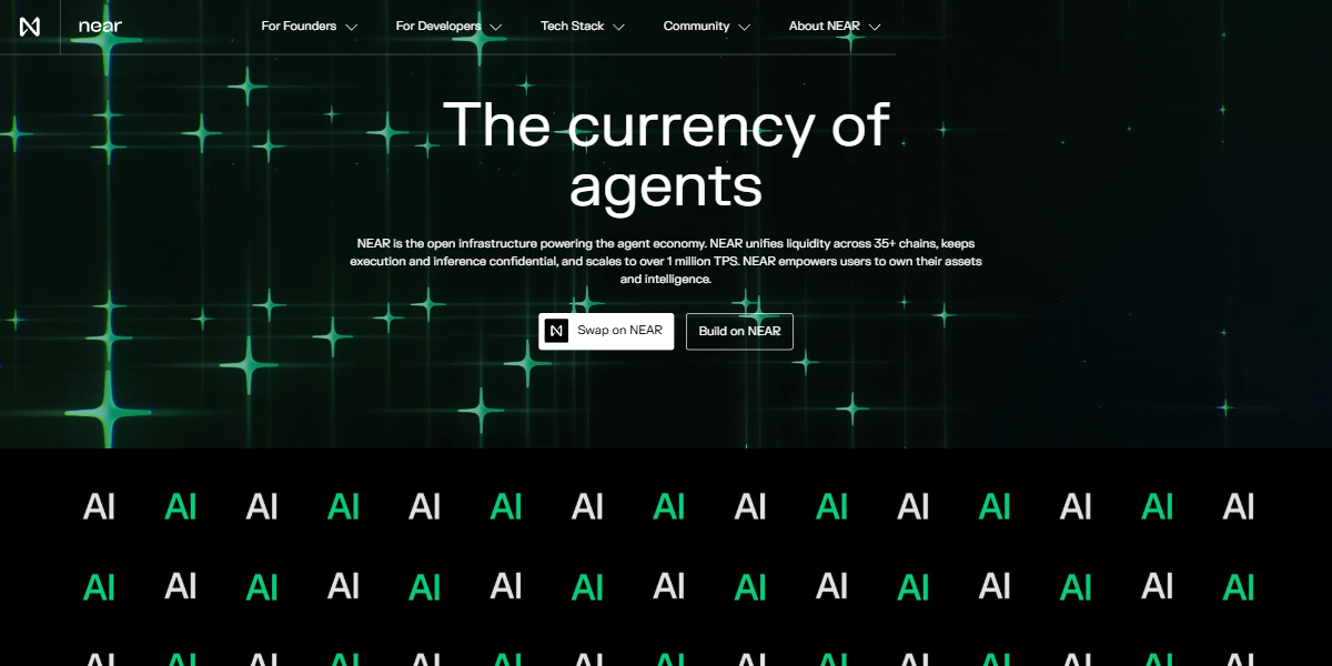 NEAR Protocol information page preview