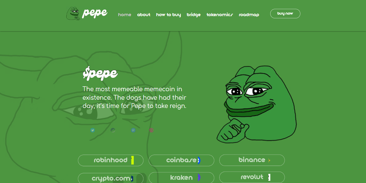 Pepe PEPE 대표 이미지