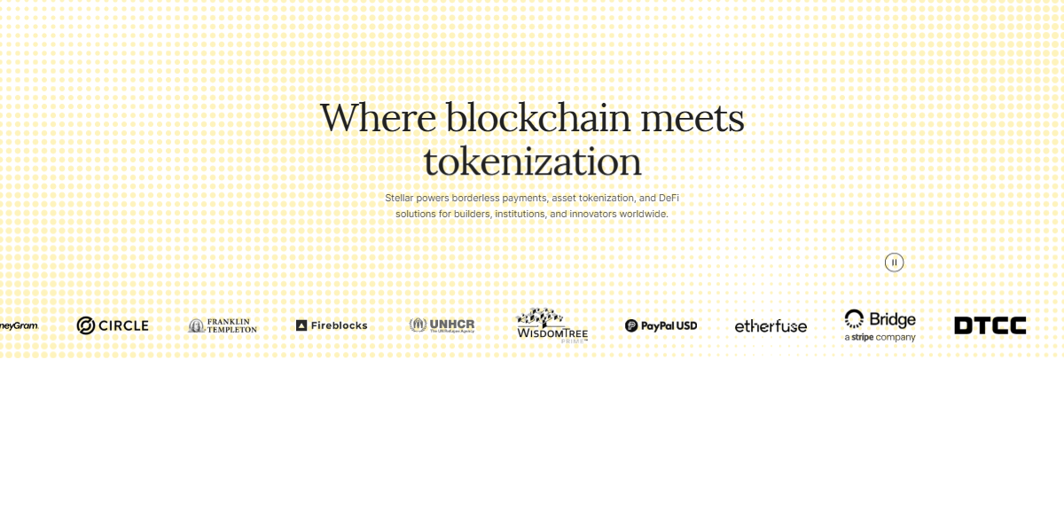 Aperçu de la page d’information Stellar