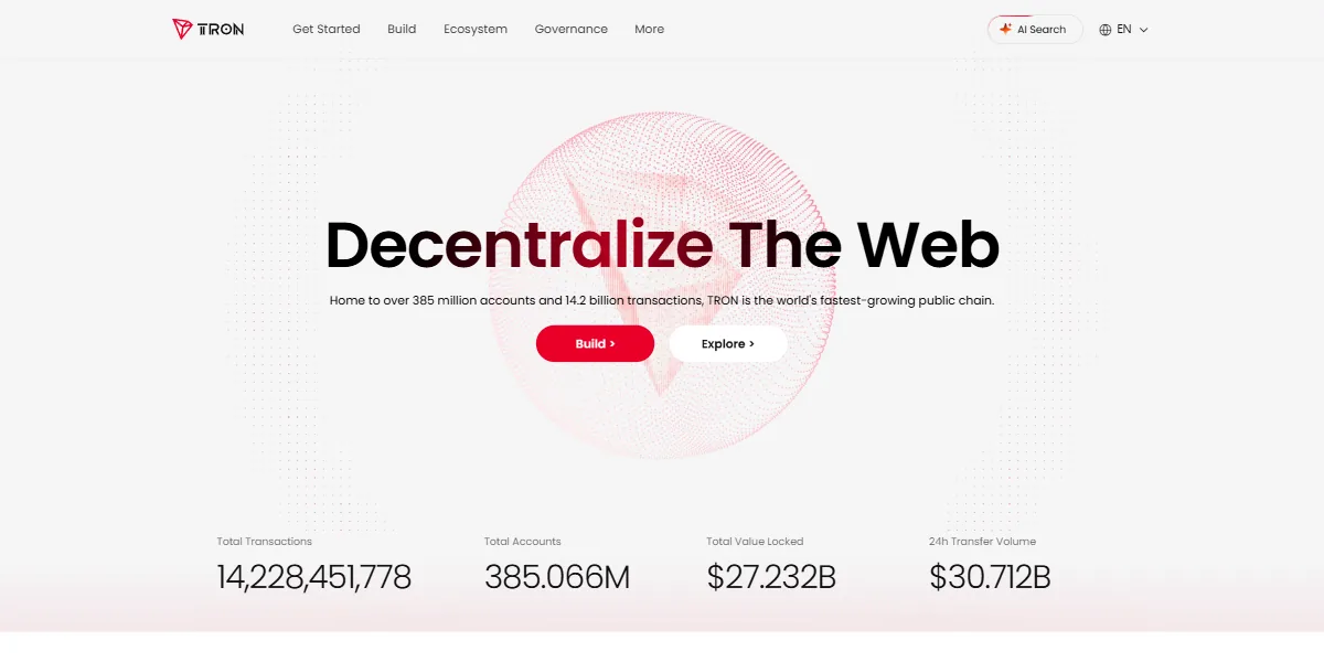 TRON TRX 대표 이미지