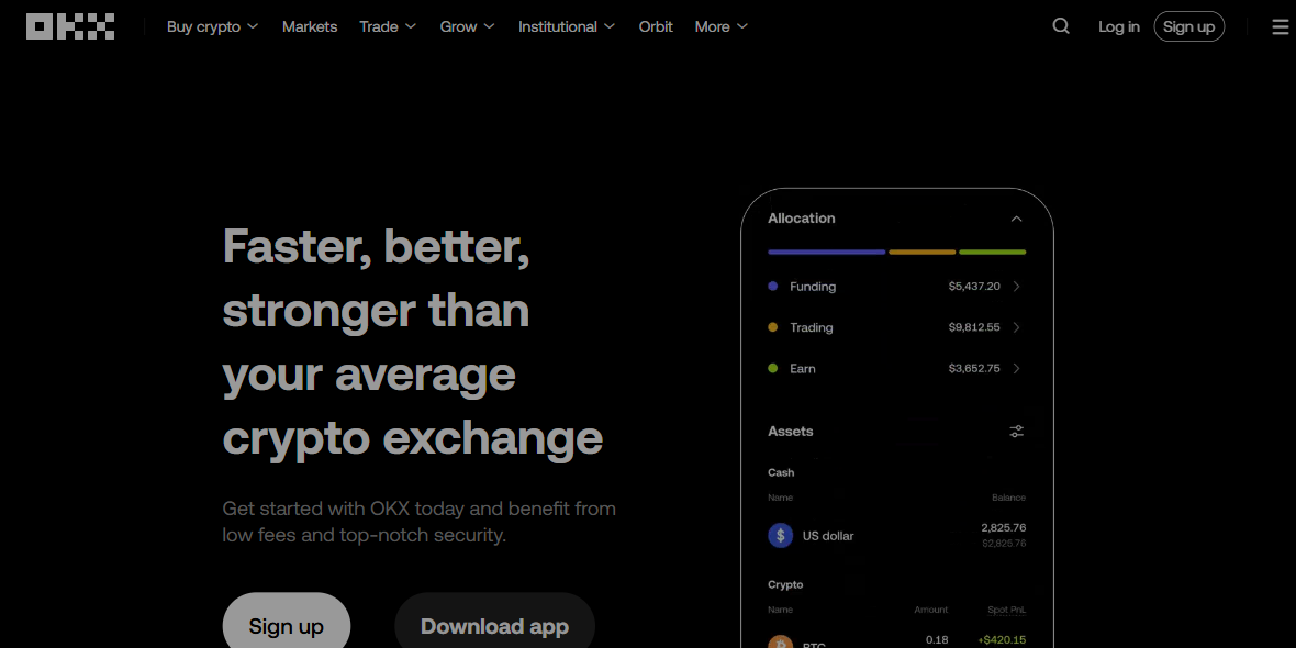 OKX resmi web sitesi ?nizlemesi